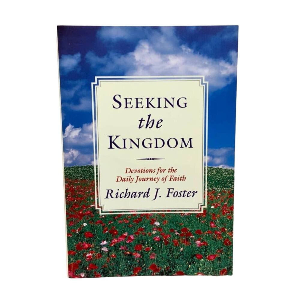 Vintage 1995 Seeking the Kingdom Devotions for the Daily Journal of Faith Book